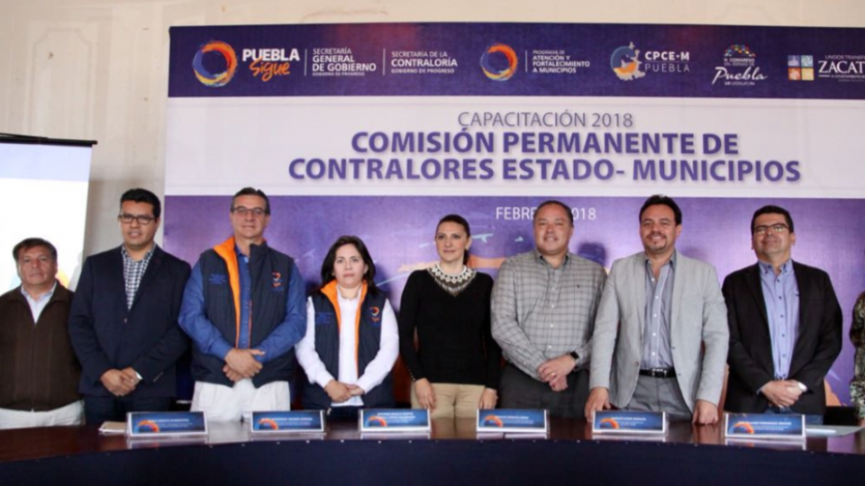Puebla avanza en la profesionalización de los mecanismos en Control Interno y Responsabilidades Administrativas