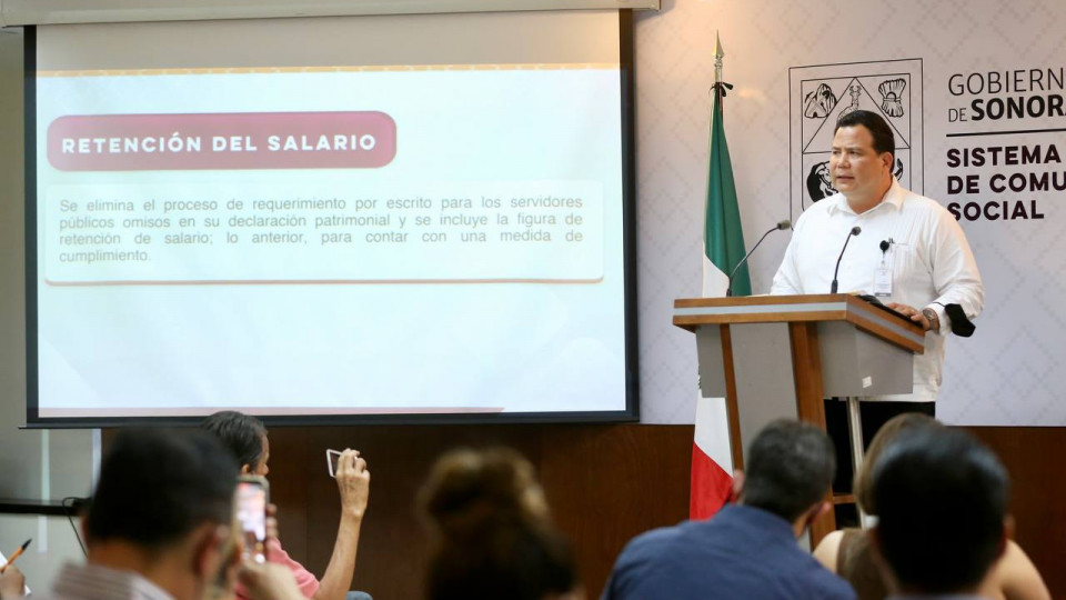Apostamos al combate frontal contra la corrupción en Sonora: contralor Guillermo Noriega