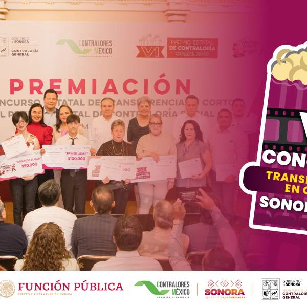 Premiará Contraloría Sonora a jóvenes que participen en concurso de transparencia